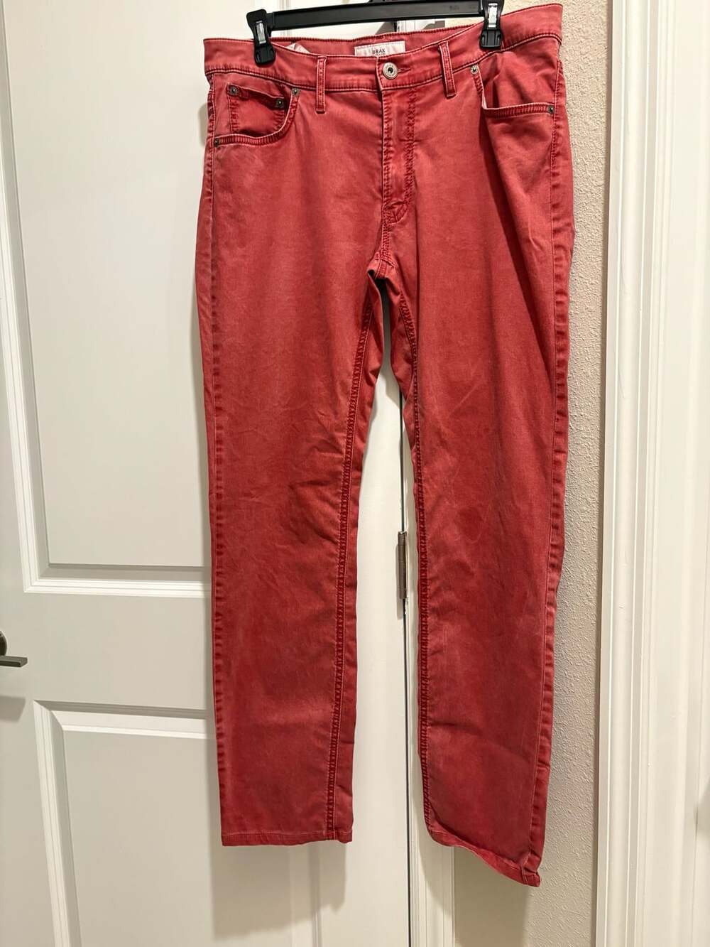 Brax Feel Good Chuck Modern Pants Red Size 34